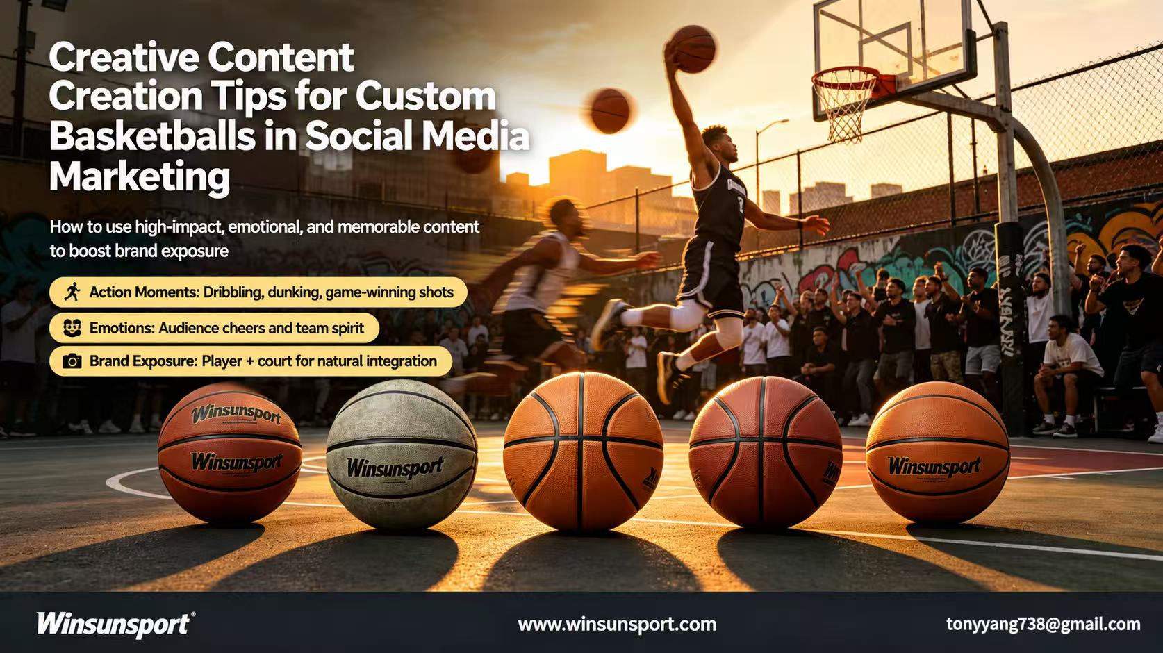 Creative Content Production Tips for Custom Basketballs in Social Media Marketing