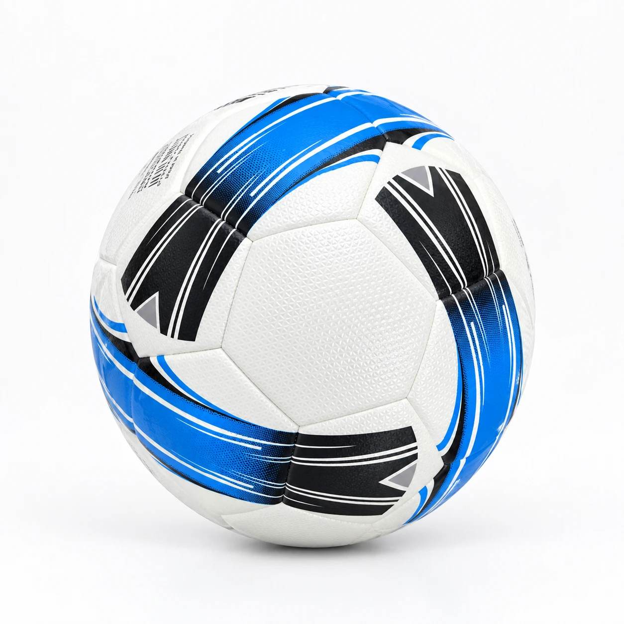 Custom Logo Blue & White Competition Size 5 Soccer Ball - Football - 操场、人工草坪训练比赛