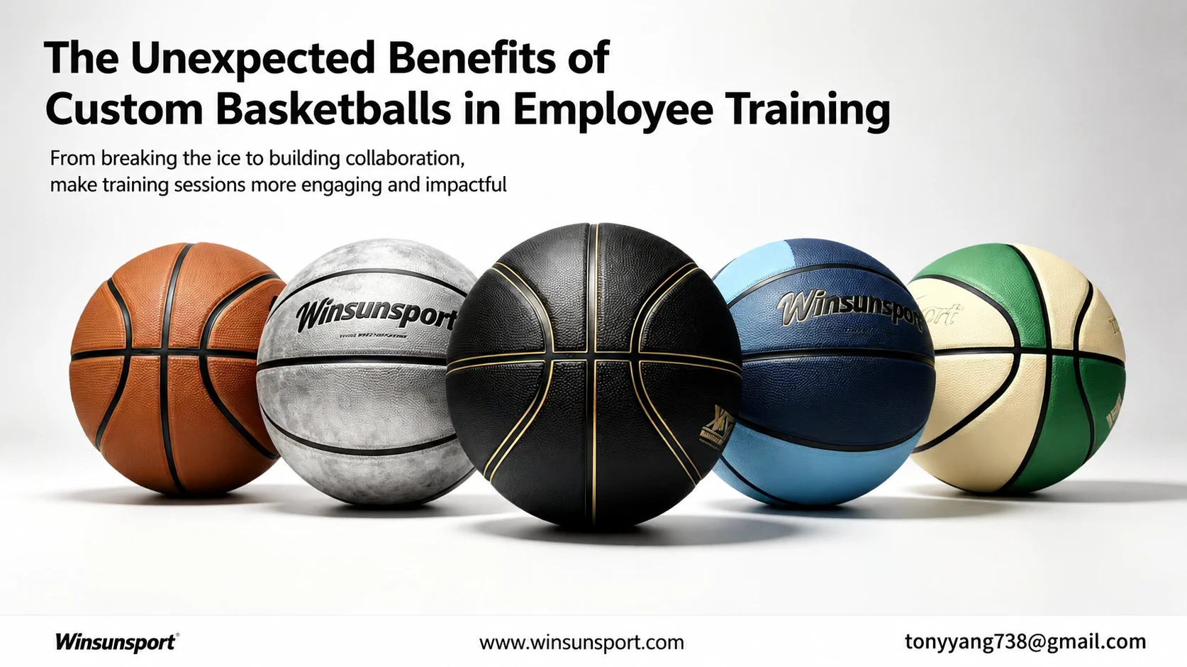 Unexpected Benefits of Custom Basketballs in Employee Training
