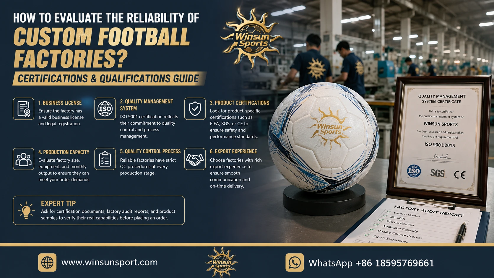 ¿Cómo evaluar la fiabilidad de una fábrica de fútbol personalizada? Guía de certificaciones y calificaciones