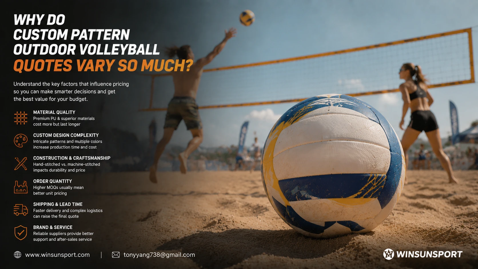 Why is there such a large price difference for Custom Pattern Outdoor Volleyball?