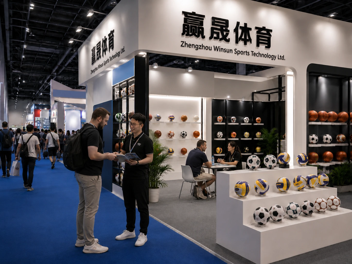 Winsunsport亮相国际体育用品展：展示全球运动球类制造实力