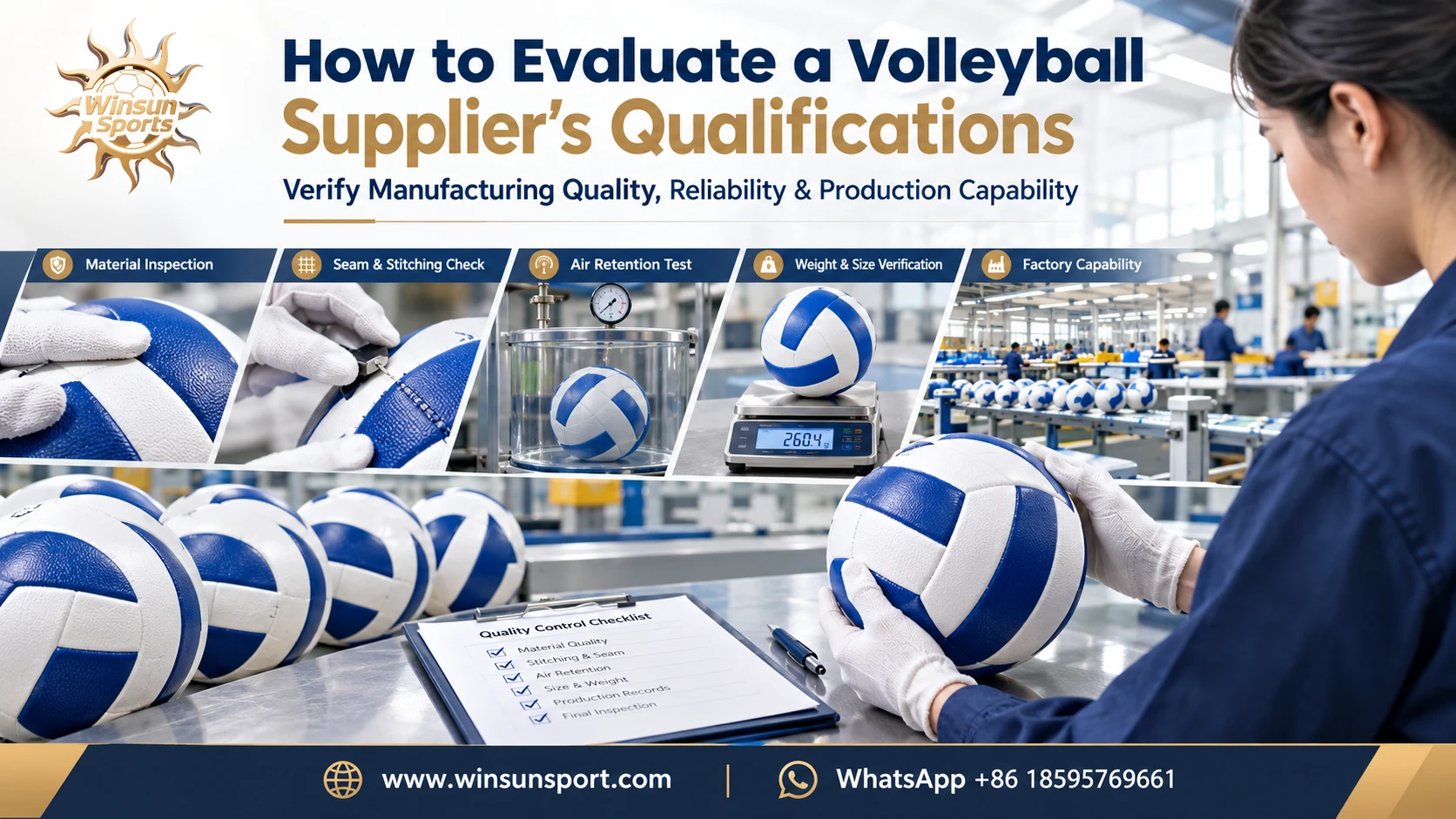 Volleyball Supplier Qualification Assessment: How to Verify Manufacturer Quality and Reliability