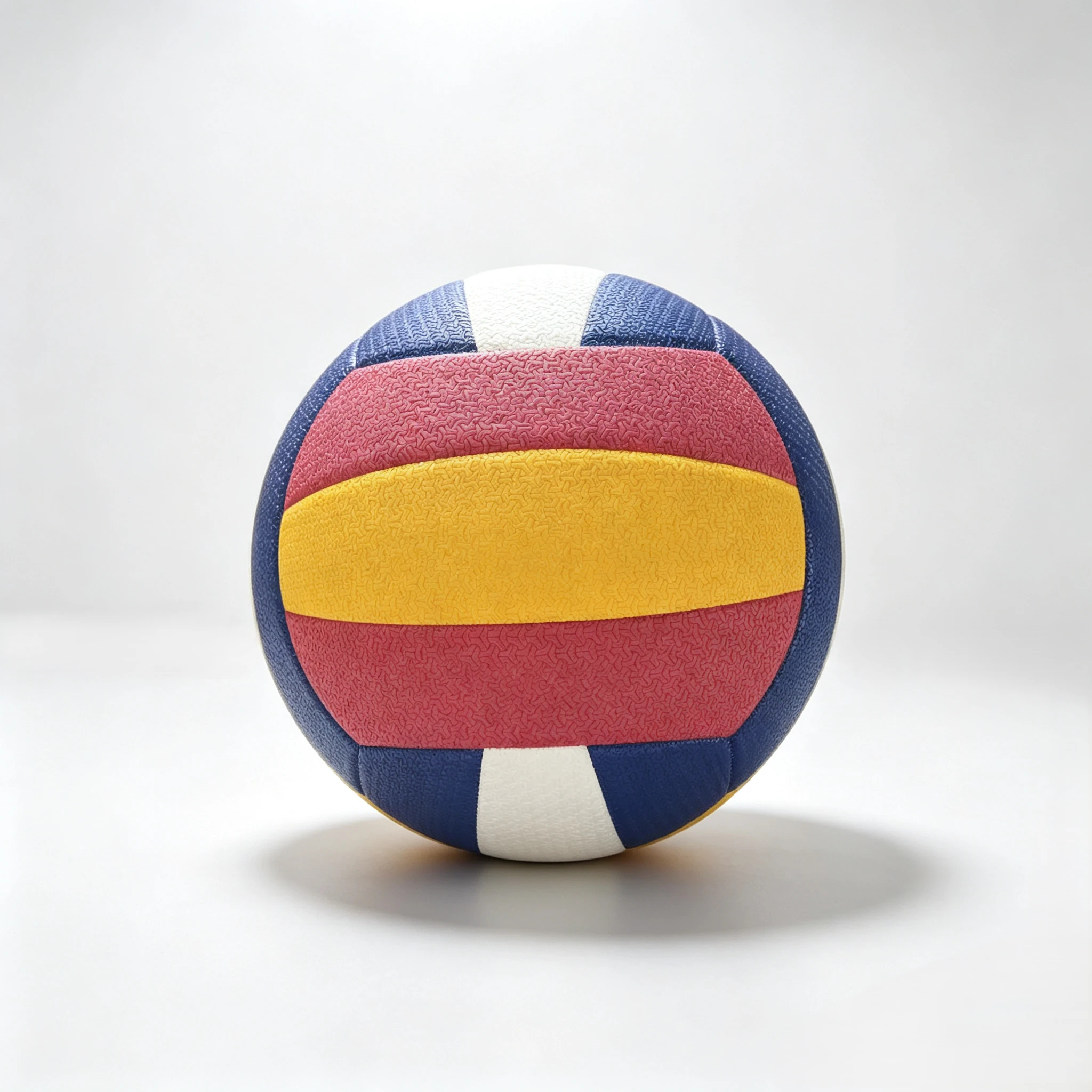 Four-color honeycomb pattern No. 5 volleyball, customizable logo