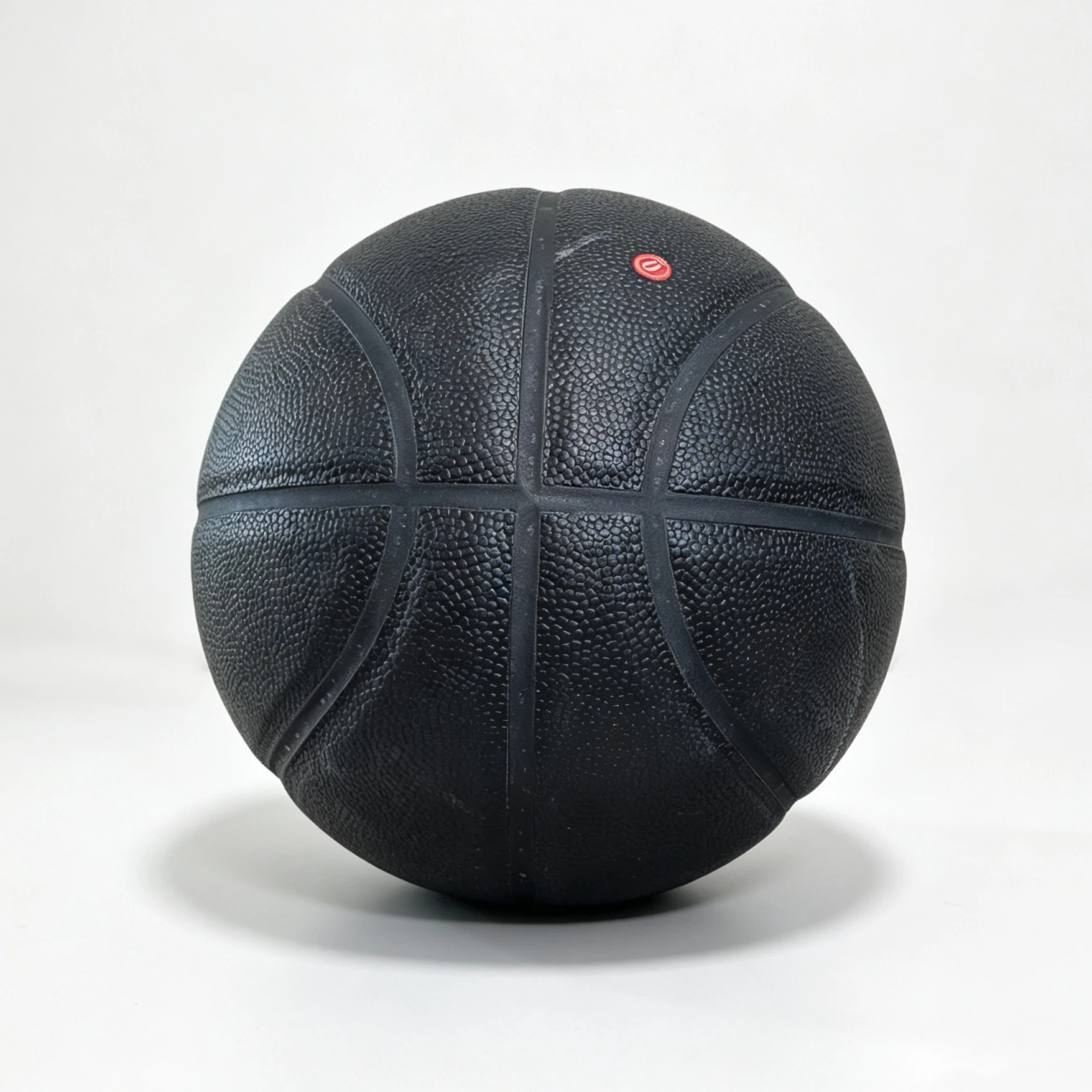 All-Black Grain Custom No.7 Basketball, Suitable for Indoor and Outdoor, Personalized Logo, Moisture-Absorbing PU Bas...