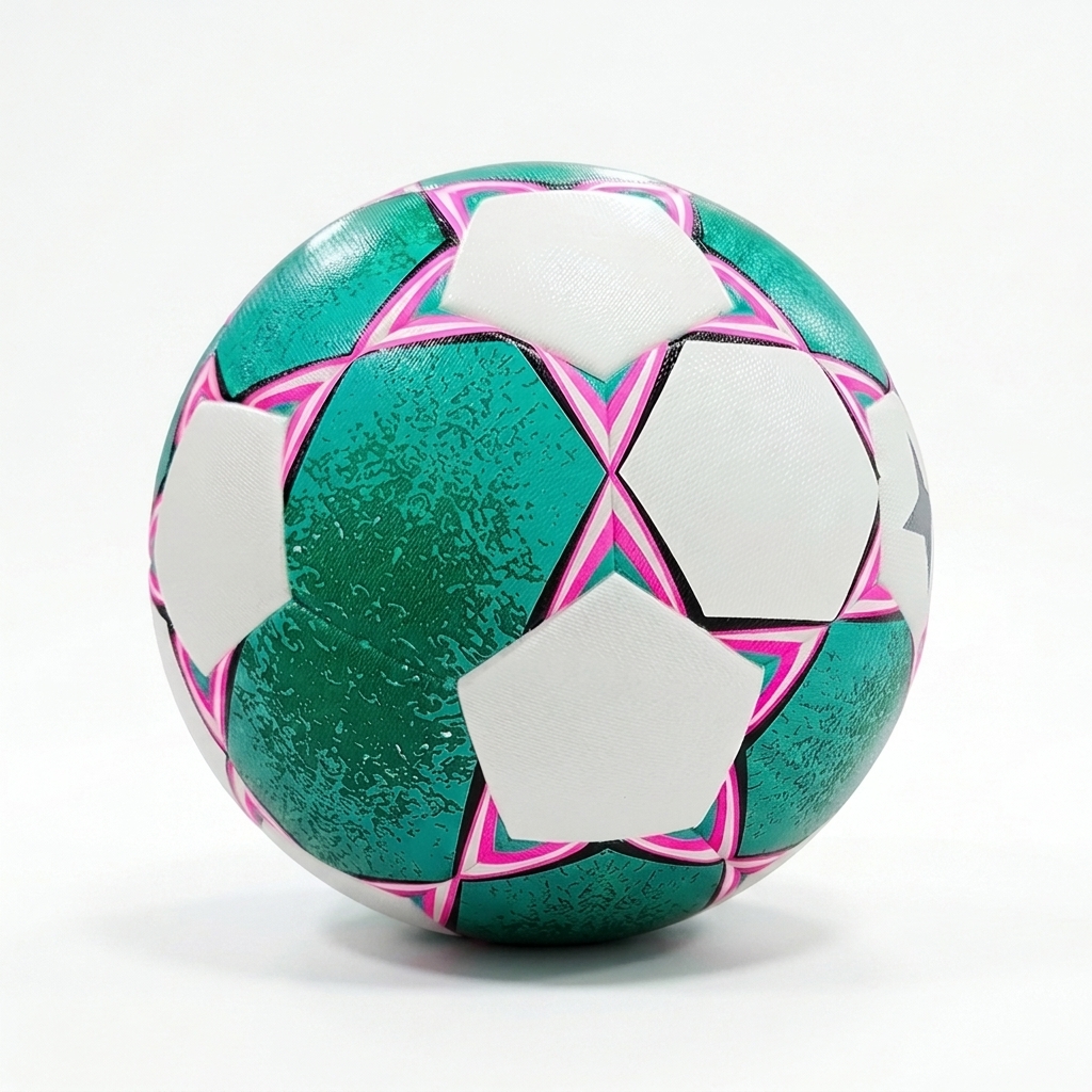 Classic Match Football - A school football team or club purchasing training balls requires uniform printing of the te...