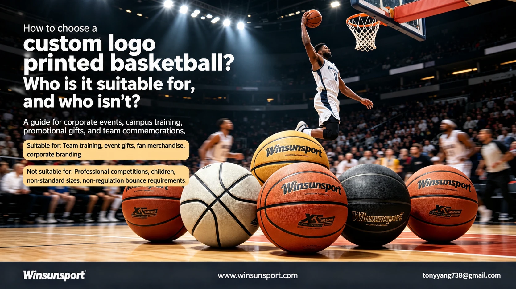 How to Choose a Custom Logo Printed Basketball? Who is it suitable for and who is not?