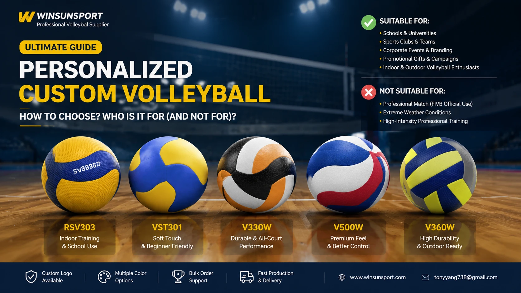 How to Choose a Personalized Custom Volleyball? Who is it suitable for and who is it not suitable for?