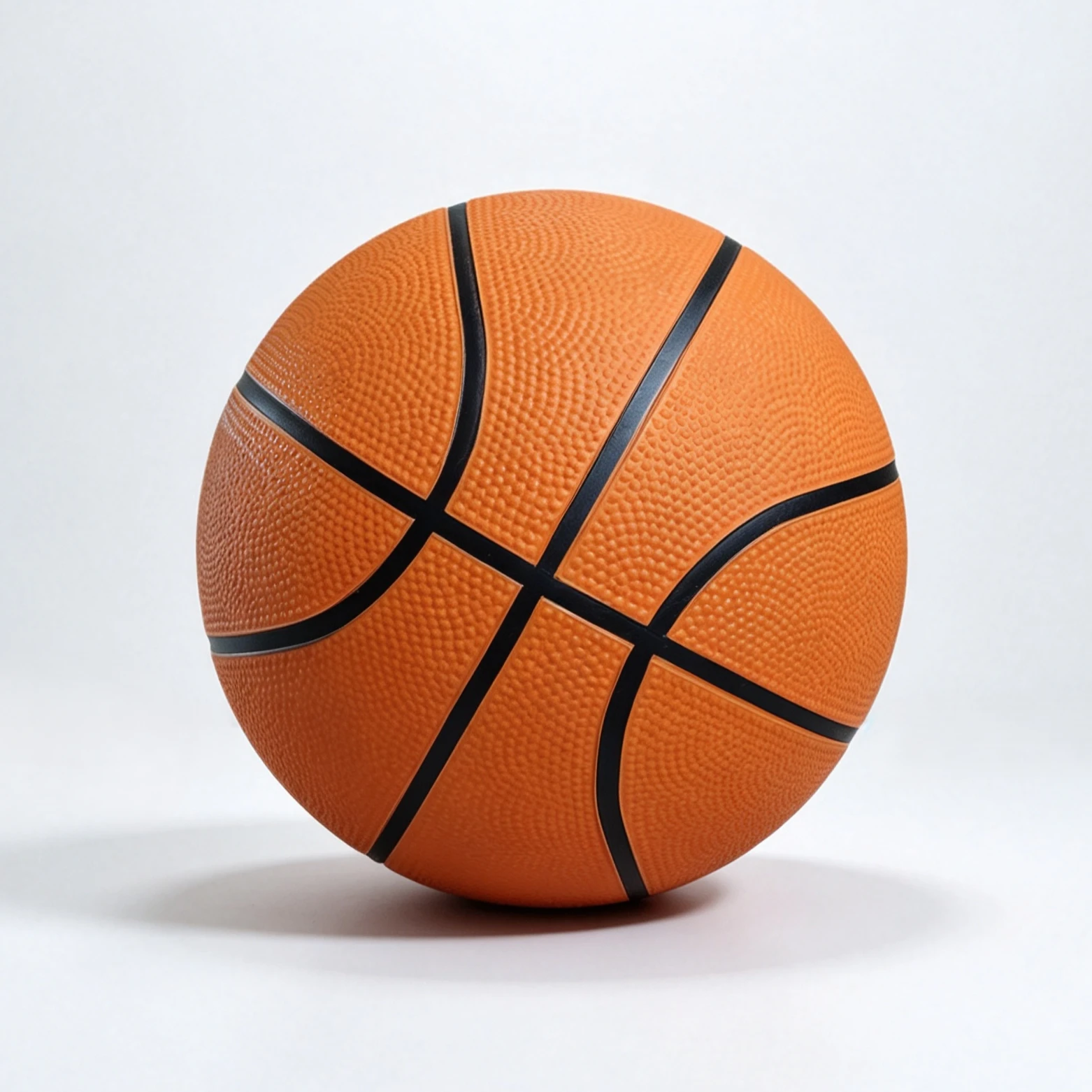 Classic Orange Pattern Rubber Custom Basketball, Outdoor Wear-Resistant, Logo Printable, Standard Rubber Basketball f...